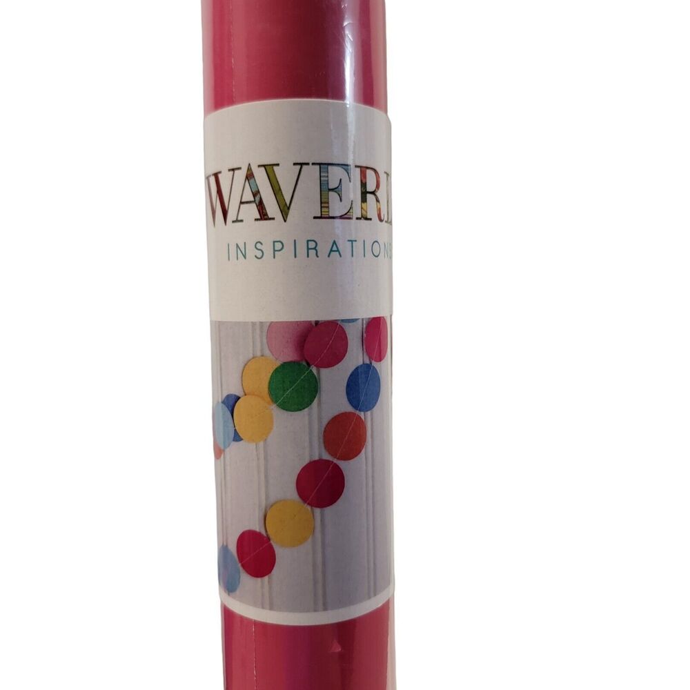 Waverly Inspirations DIY and Decor Solid Paper Roll #73699 Sid Magenta 10 Ft.